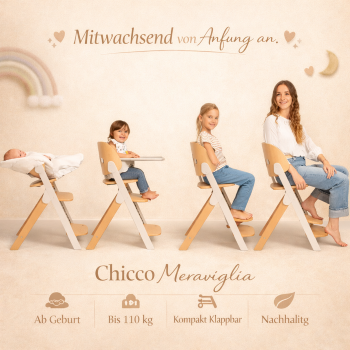 Chicco Meraviglia mitwachsender Hochstuhl