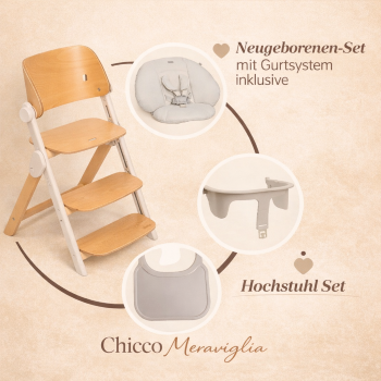 Chicco Meraviglia stilvoller Hochstuhl