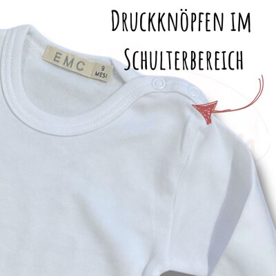 Babybodys mit RundhalsausschnittWo der...