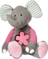 Sigikid Elefant XXL, Patchwork Sweety Cuddly Friends
