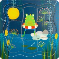 Froschkönig Schichtenpuzzle Puzzle ab 3 Jahren...