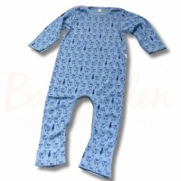 iobio Schlafanzug / Overall aus Wolle Lama Design