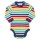 Kite Baby Body Bright stripe knit