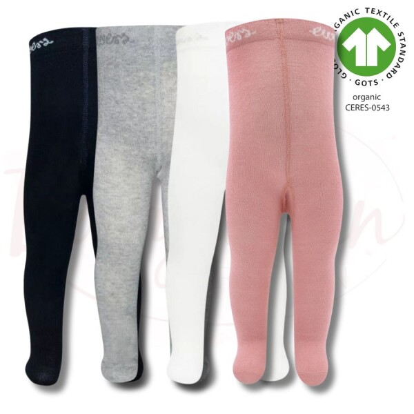 Ewers Baby & Kleinkind Strumpfhose Bio-Baumwolle GOTS uni