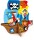 Fädelspel Piratenschiff