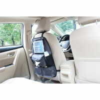 Autositzunterlage mit iPad/Tabletfach