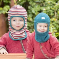 Pickapooh Switch Wollfleece Schlupfmütze zum Wenden