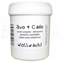 avo+cado Wollwachs 100g Dose