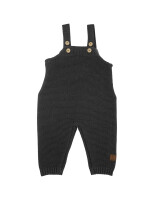 Maximo Baby Strickhose mit Latz, BW braunmeliert 80