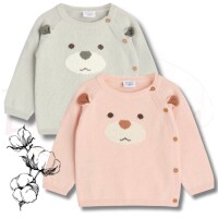 Hust and Claire Baby Cardigan Stickjacke Bärchen CANE