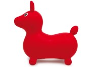 Hüpfpferd Kinderhopser Hüpftier rot Pferd Hopser Sprungtier für Kinder Geschenk