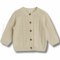 Hust and Claire Baby Cardigan Christoffer wheat melange
