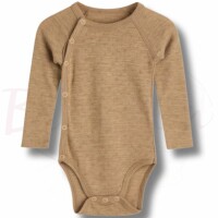 Hust and Claire Baby Body Wolle-Seide | Pointelle-Muster