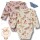 Hust & Claire Baby Body Bibi - Wolle Seide - Schmetterlinge
