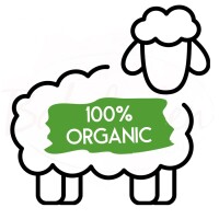 Hirsch Kinder Ringelsocke aus 100% Bio-Schafschurwolle (kbT) orange/grau/schwarz  Gr. 18-20