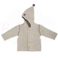 Maximo GOTS BABY-Jacke, Wollfleece kbT, Jersey kbA...