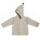 Maximo GOTS BABY-Jacke, Wollfleece kbT, Jersey kbA düne/kastanie-hellbraun 62/68