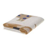 Lässig Decke Knitted Blanket GOTS - Little Water