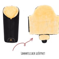Fillikid Winterfußsack Tacama Lammfell Lamfellsack