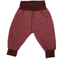 Maximo GOTS BABY-Pumphose, Wollfleece kbT, Strickbündchen düne 62/68