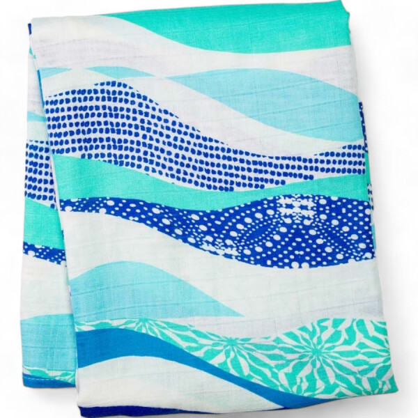Lulujo Pucktuch - Mulltuch 120x120cm Bambus