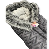 Fußsack Deluxe grey Outlast®