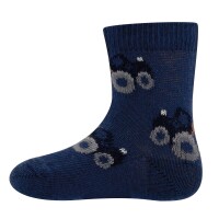 Ewers Socken für Kinder 2-er Pack Baustellenfahrzeuge GOTS