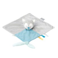 Kuscheltuch Schnuffeltuch Wolf mit einem Vornamen