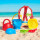 Hape Sandspielzeug Strandrucksack (6tlg)