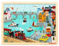 Topbright Holz Puzzle / Wooden Puzzle 100Teile
