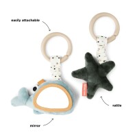 Done by deer hanging activity toy - 2er Pack - Aktivspielzeug mit Befestigung Wally Wal