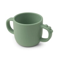 donebydeer Trinkbecher mit Griffen - Peekaboo 2-handle cup Croco