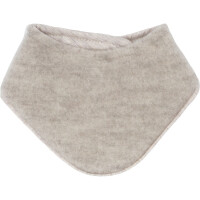Maximo Baby-Tuch Halstuch Wollfleece Jerseyfutter, Klettverschluss GOTS