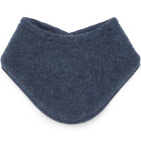 Maximo Baby-Tuch Halstuch Wollfleece Jerseyfutter, Klettverschluss GOTS
