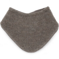 Maximo Baby-Tuch Halstuch Wollfleece Jerseyfutter, Klettverschluss GOTS