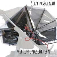 TFK Regenschutz für eine Duo2 Kombi-Einheit  für 1 Wanne/Sitz