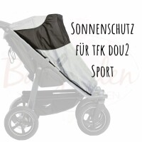 TFK Sonnenschutz - duo 2 - Sportkinderwagen - für 2 Sitzeinheiten