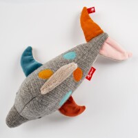 Sigikid Kuscheltier Delfin, Patchwork Sweety