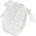 EMC Hemdbody Babybody weiß mit Kragen