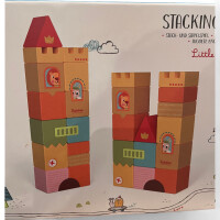 Bababoo Steck- und Stapelspiel Kleines Schloss