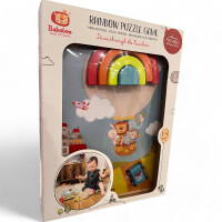 Bababoo Tunnelspiel Puzzle Fahrt durch den Regenbogen