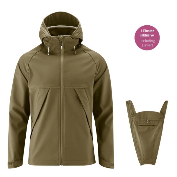 mamalila Softshell-Tragejacke für Männer Allrounder