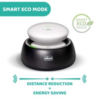 Chicco Audio Babyfon für Kleinkinder mit DECT-Technologie und Bunten LED-Lampen