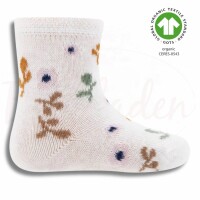 Ewers Baby und Kinder Socken Blumen GOTS