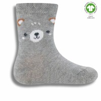 Ewers Socken für Kinder Bär/Sterne 2-er Pack GOTS