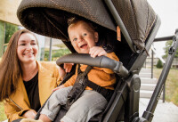 Gesslein Kinderwagen-Set FX4 Life inklusive Babywanne Panorama Relex