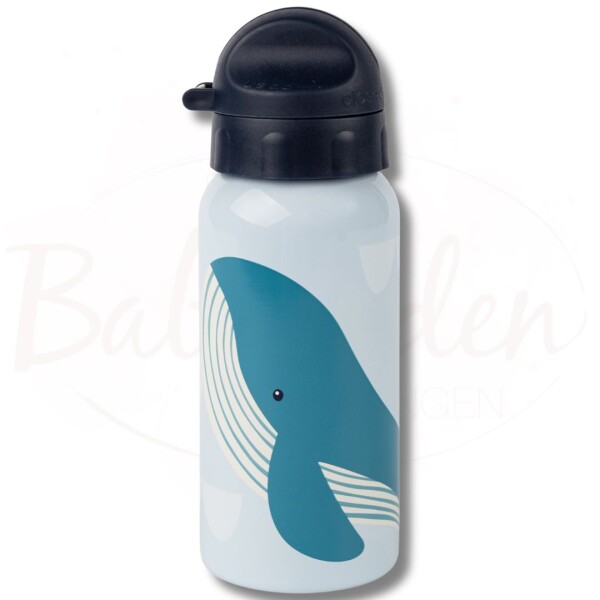 Sigikid Edelstahl Kinder Trinkflasche Wal, 400m