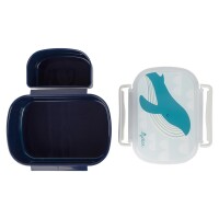 Sigikid Brotzeitbox, Kinder Brotdose Wal