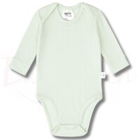 Lässig Baby Body Langarm - gerippt - TENCEL