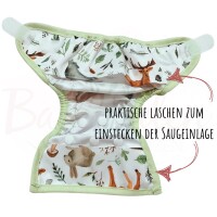 Stoffwindel Überhosen Newborn 2-6 kg